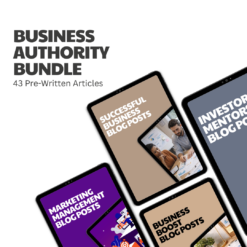 Business Authority Bundle — 43 Pre-Written Articles